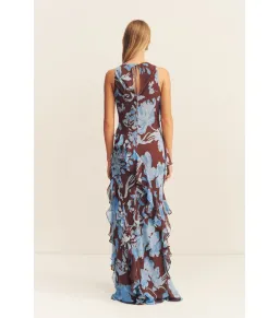 Shona Joy Olson Ruffle Dress- Size AU 10 for rent on The Volte - image 5