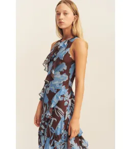 Shona Joy Olson Ruffle Dress- Size AU 10 for rent on The Volte - image 3