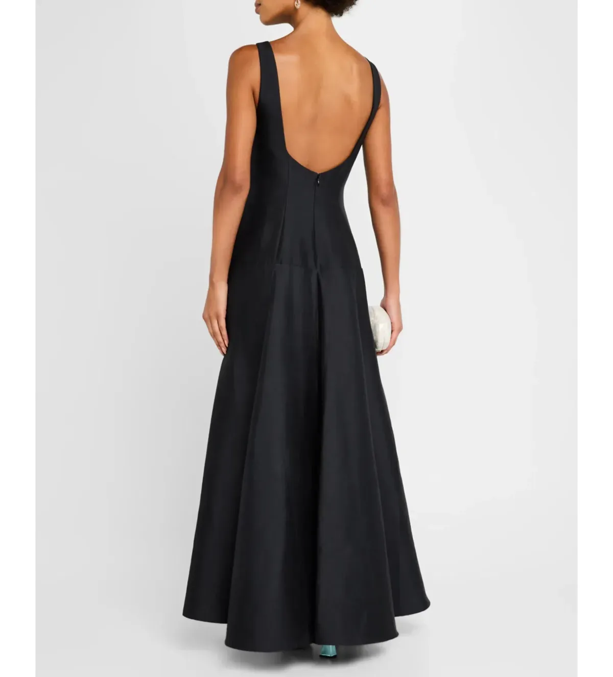 Alemais Lolita Gown Black Floral Size 10 - Image 4