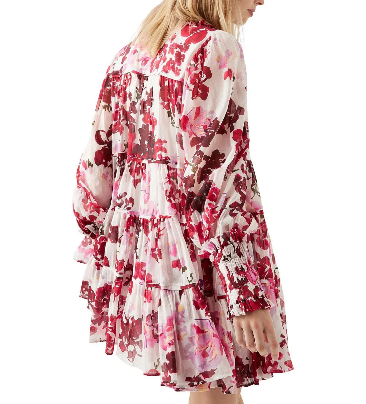 Aje Wilderness Smock Dress in Multi Size AU 6 - Image 2