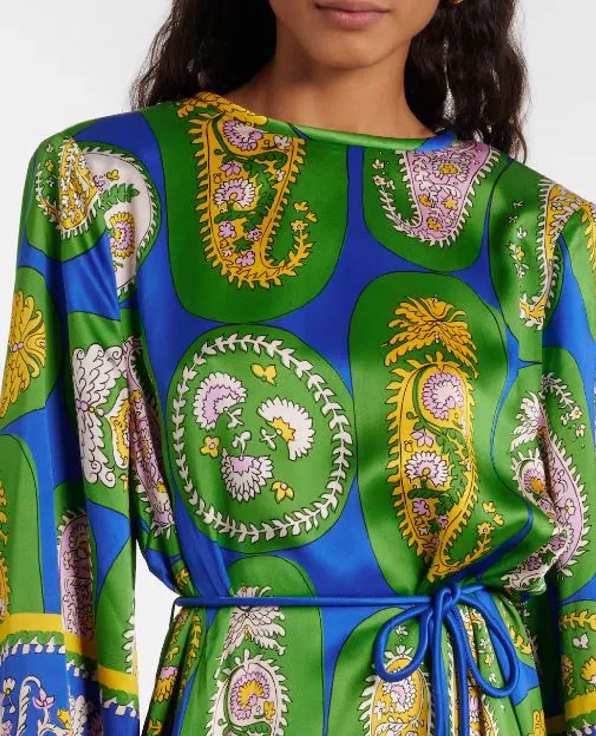 Alemais Printed Silk Maxi Dress My Theresa Exclusive Size 16 - Image 3