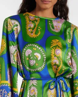 Alemais Printed Silk Maxi Dress My Theresa Exclusive Size 16 for rent on The Volte - image 3