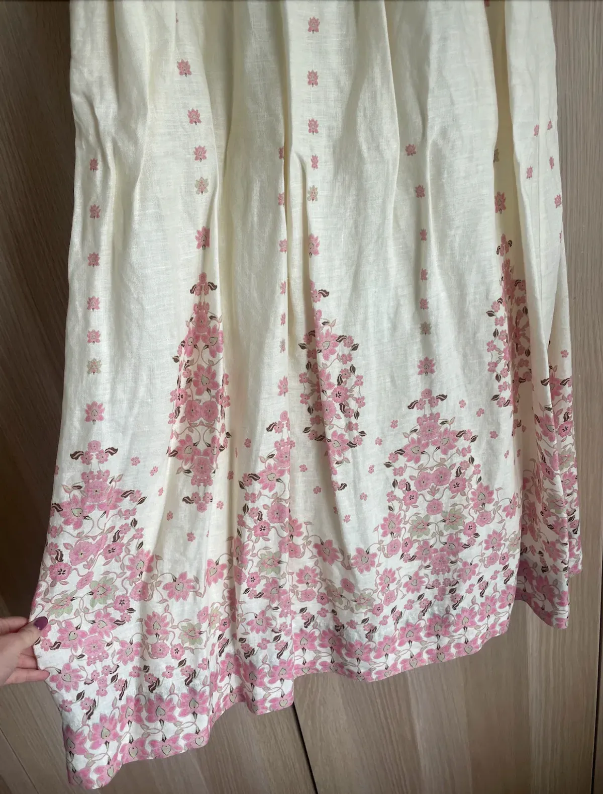 Hansen & Gretel Akacia Maxi Dress Cream Empress In Size 8/S - Image 6