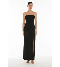 Manning Cartell Double Time Pleat Strapless Dress Black Size M / AU 10 for rent on The Volte - image 1