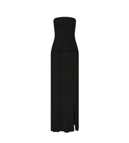 Manning Cartell Double Time Pleat Strapless Dress Black Size M / AU 10 for rent on The Volte - image 4