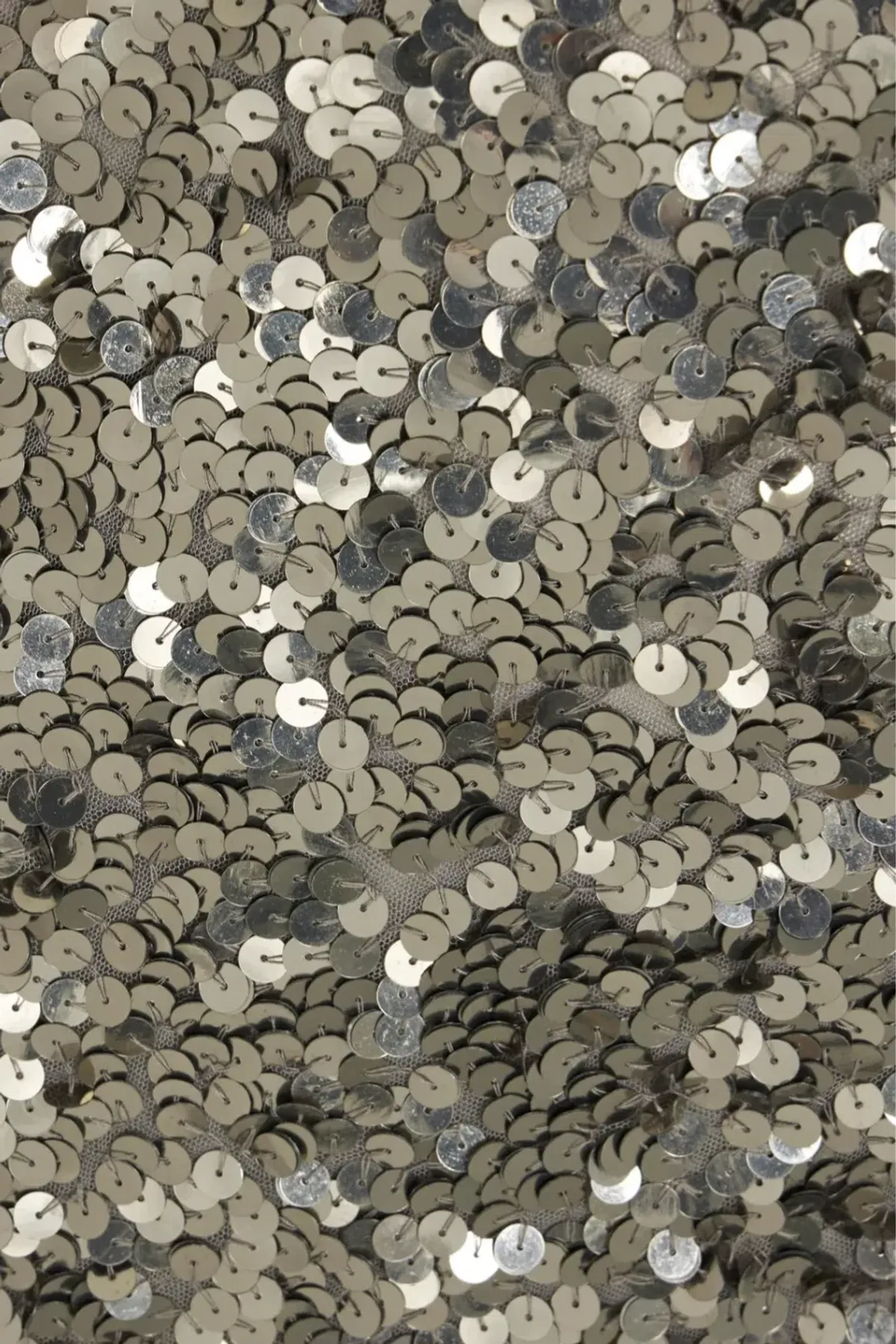 Rachel Gilbert Fleur Mini Dress Gunmetal Sequin Size 5 / AU 16 - Image 4