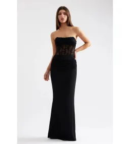 Lexi Alla Dress in Black Size 12 for rent on The Volte - image 1