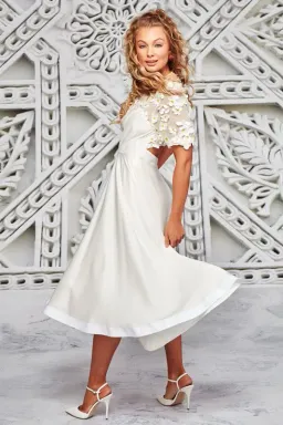 Trelise Cooper White Dance With Somebody Dress Size 8 for rent on The Volte - image 2