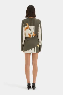 Sir the Label Constance Twist Mini Dress Green Size 10/M for rent on The Volte - image 2