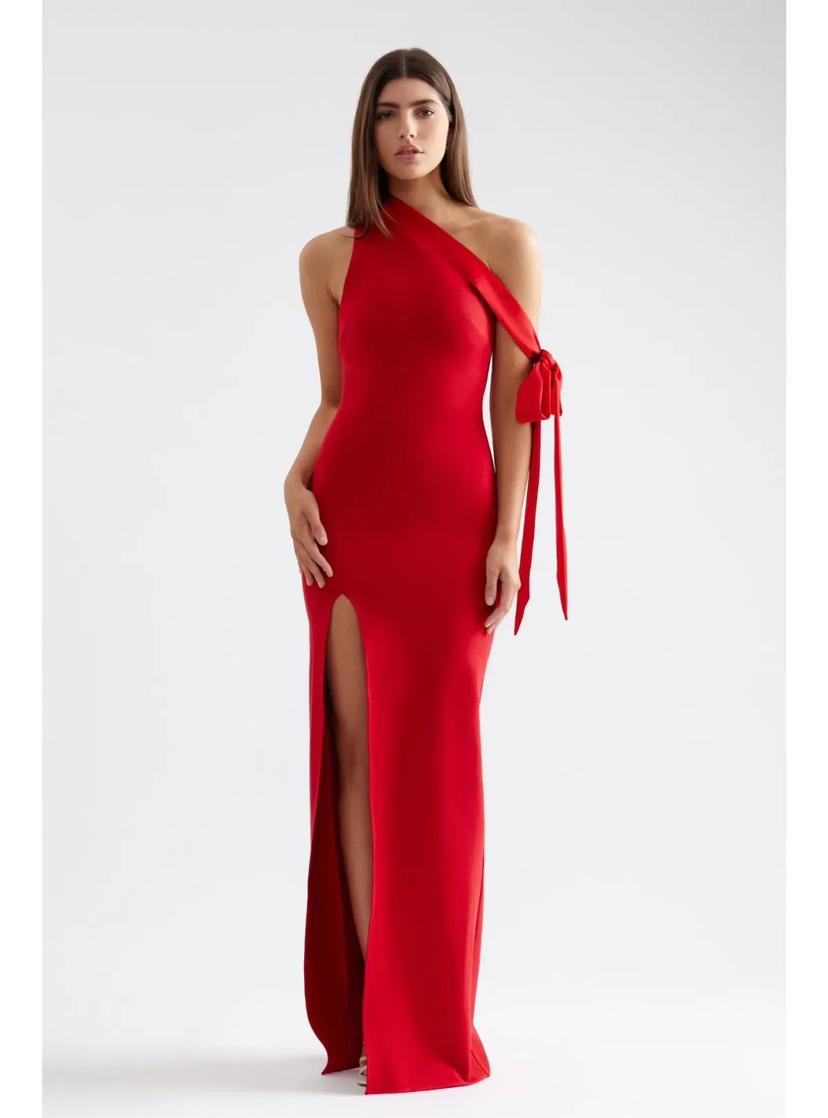 Lexi Sidney Maxi Dress Deep Red Size 6 - Image 1