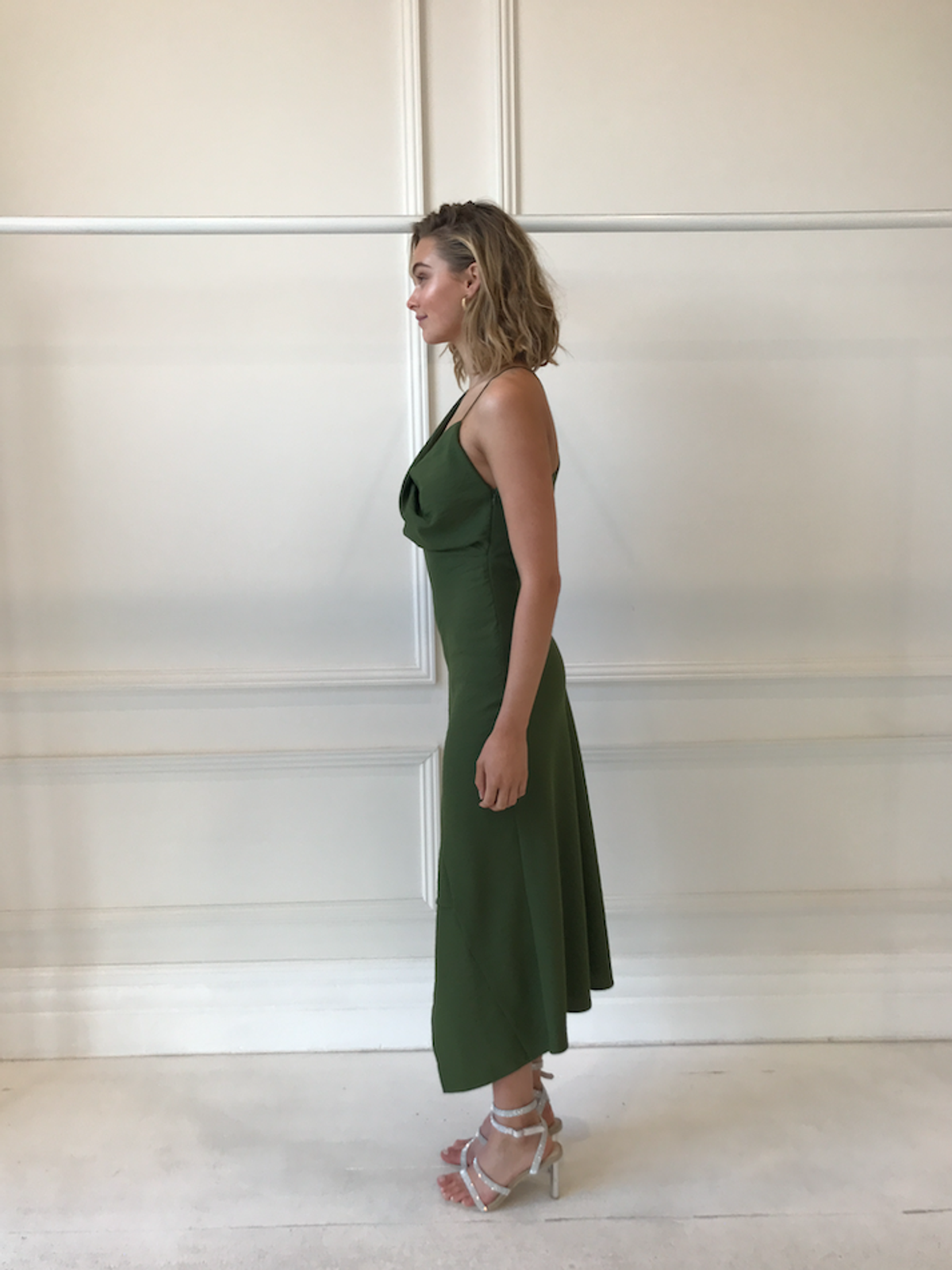 One Fell Swoop - Midi Muse Dress - Herb - Size 10 - Image 4