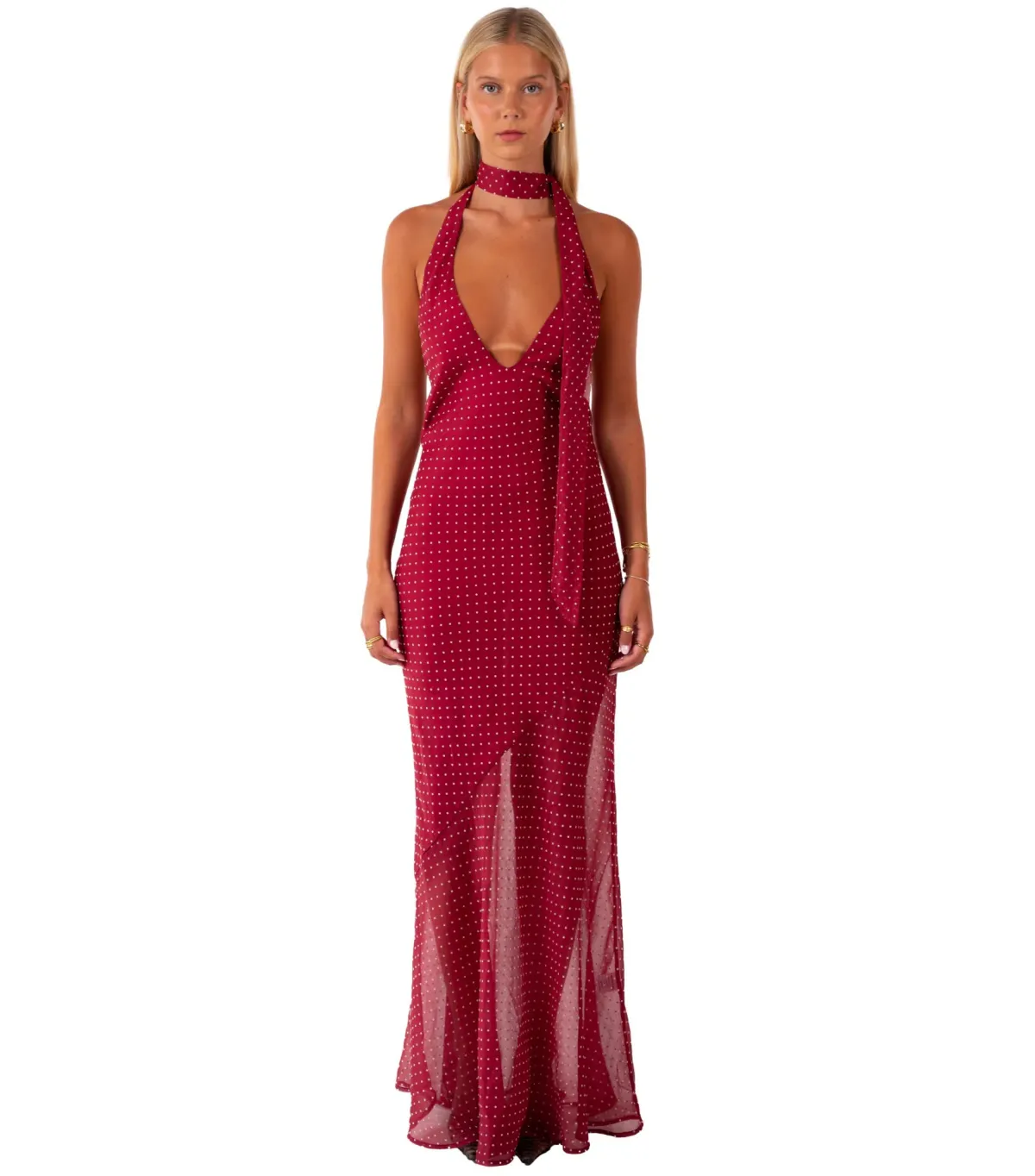 I am Delilah Jasmine Maxi Dress Red Size Small AU 8 - Image 3