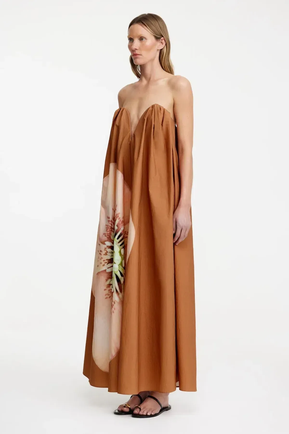 Significant Other Shiloh Maxi Dress Tangerine Rose Size AU 10  - Image 3