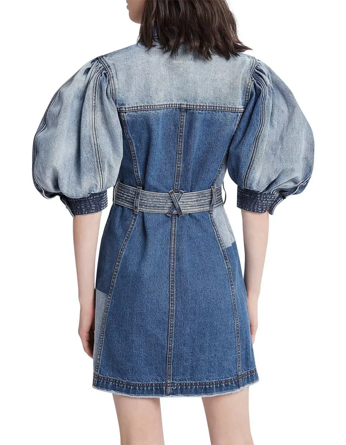 Aje Freecycle Denim Dress Size AU 8 - Image 2