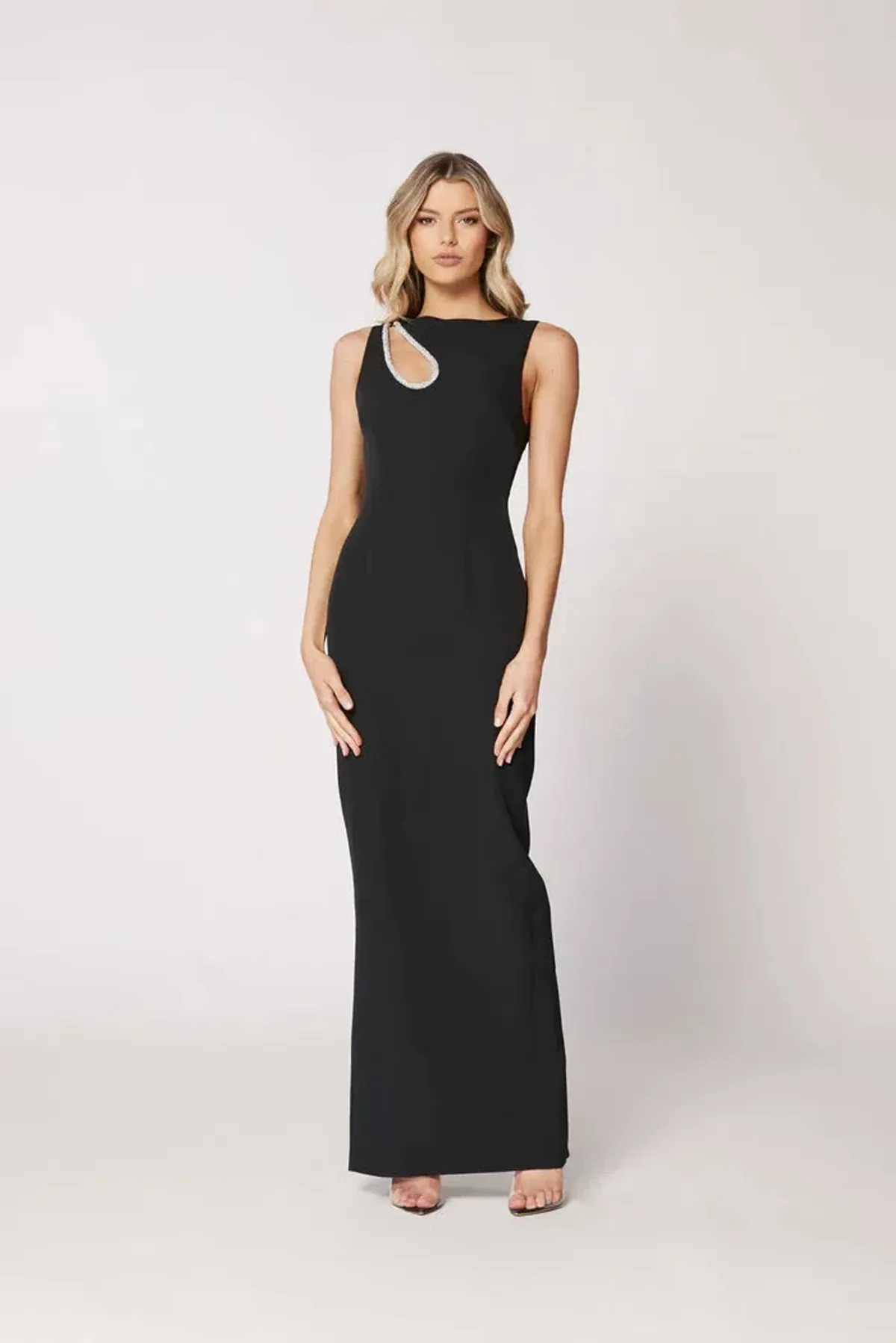 Bianca and Bridgett Valencia Maxi Dress Black Size AU 10 - Image 1