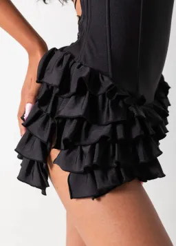 Bye Bambi Madison Mini Dress Black Size AU 10 for rent on The Volte - image 8