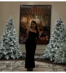 House Of CB Persephone Black Strapless Corset Maxi Dress Size M/10 for rent on The Volte - image 3