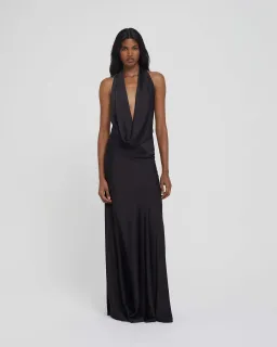 Rat & Boa Donyale Maxi Dress Black Size AU 6 for rent on The Volte - image 1