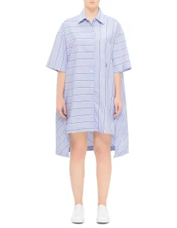 JW Anderson Short Sleeve Step Hem Shirt Dress Size AU 10 for rent on The Volte - image 1