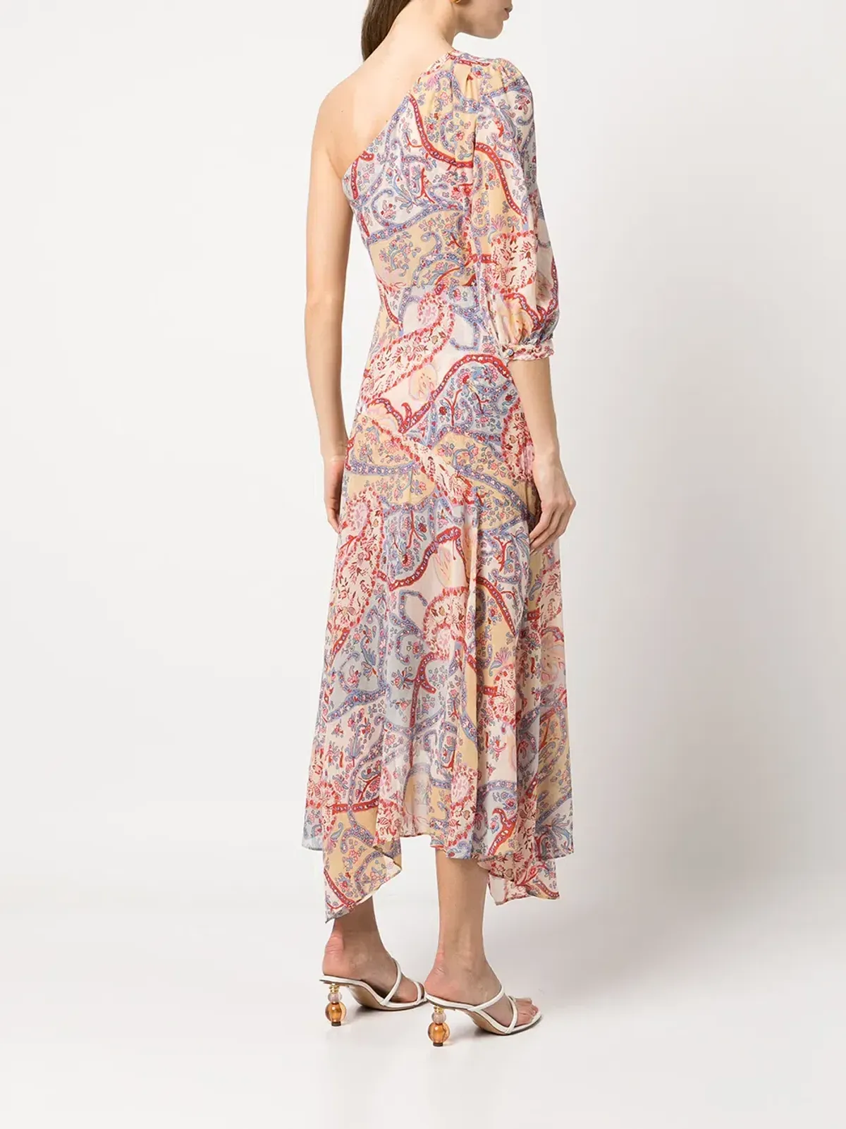 Veronica Beard Kimber Midi Dress Multi Floral Size S / AU 8 - Image 2