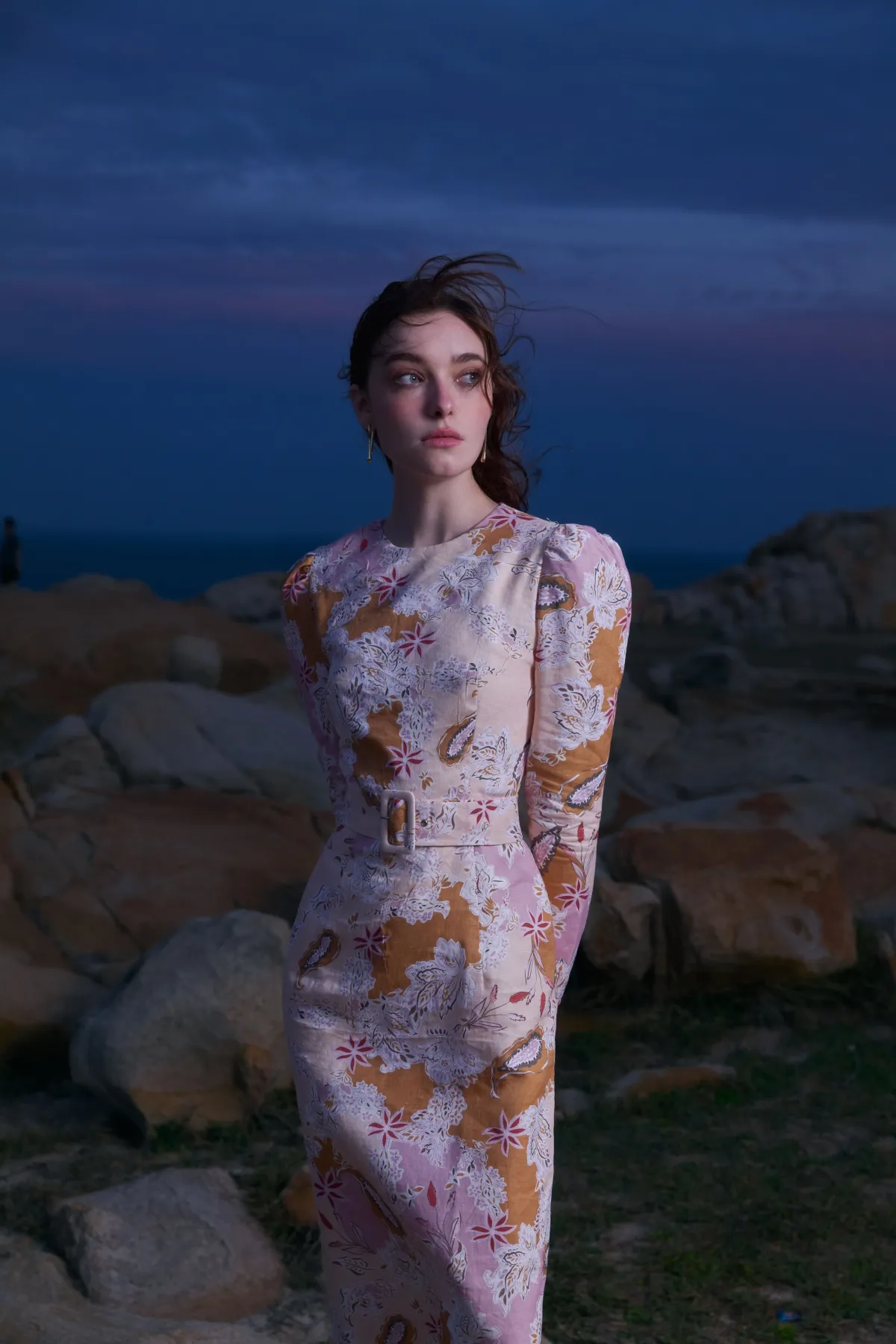 Justin Tong Hazel Maxi Dress Multi Size 14 - Image 5