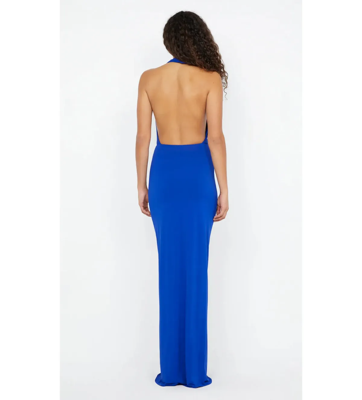 Bec and Bridge Nessie Cowl Neck Maxi Dress in Ultramarine Blue Size M / AU 10 - Image 4