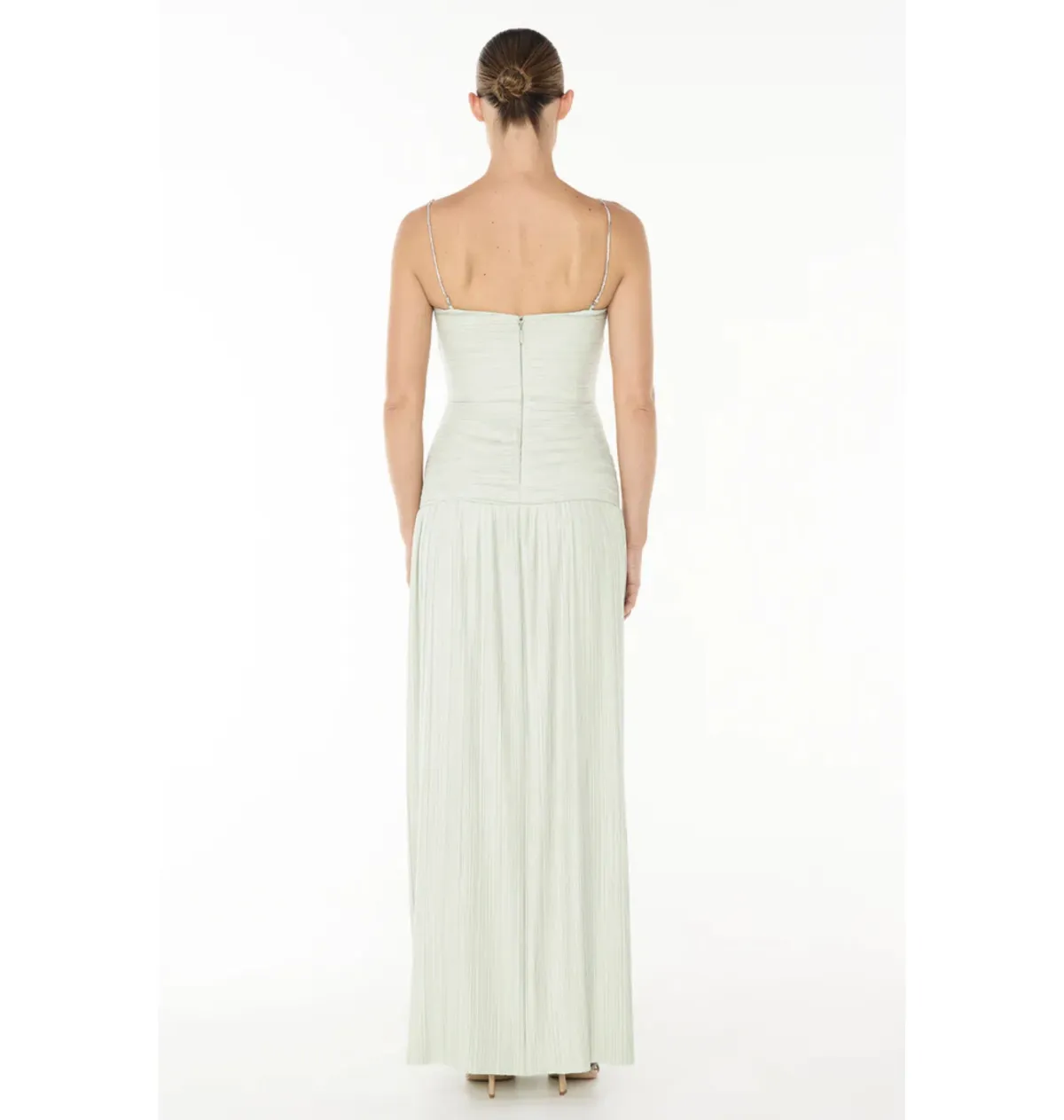 Manning Cartell Royal Debut Maxi Dress Sage Size 8 - Image 3