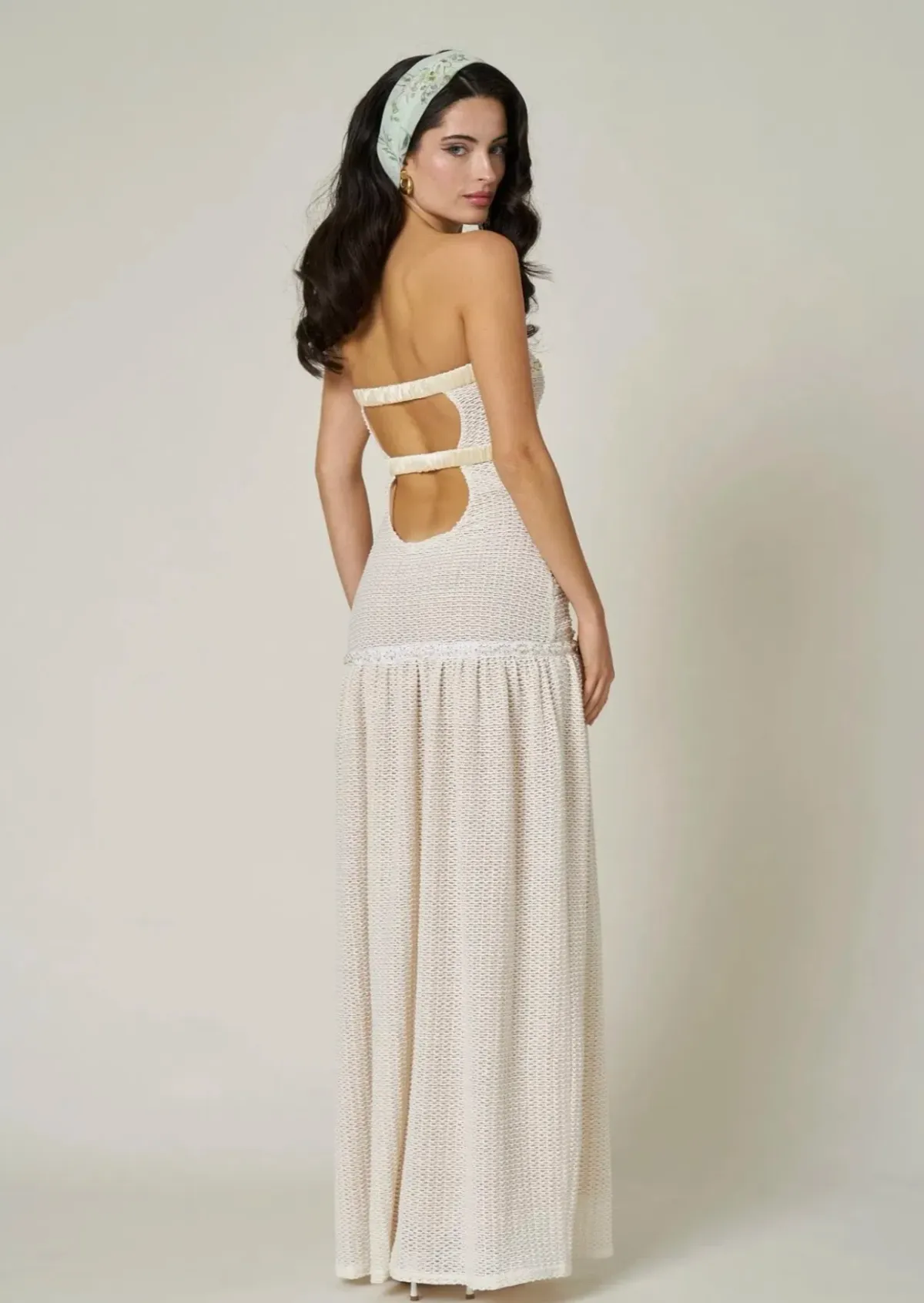 Fait Par Foutch, COLETTE DRESS, IVORY, Size 8 - Image 2