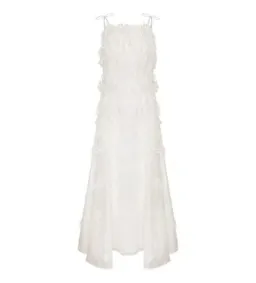 Rachel Gilbert Lorie Maxi Dress in Ivory Size 10 for rent on The Volte - image 3