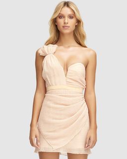 Alice McCall You're The One For Me Mini Dress Blush Size 10 for rent on The Volte - image 4