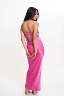 Bec and Bridge Moondance Dress Maxi Deep Pink Size AU 6 for rent on The Volte - image 2