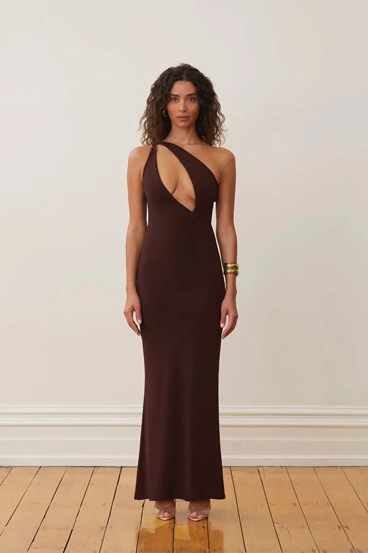 Arcina Ori Jada Dress Chocolate Size 6 - Image 1