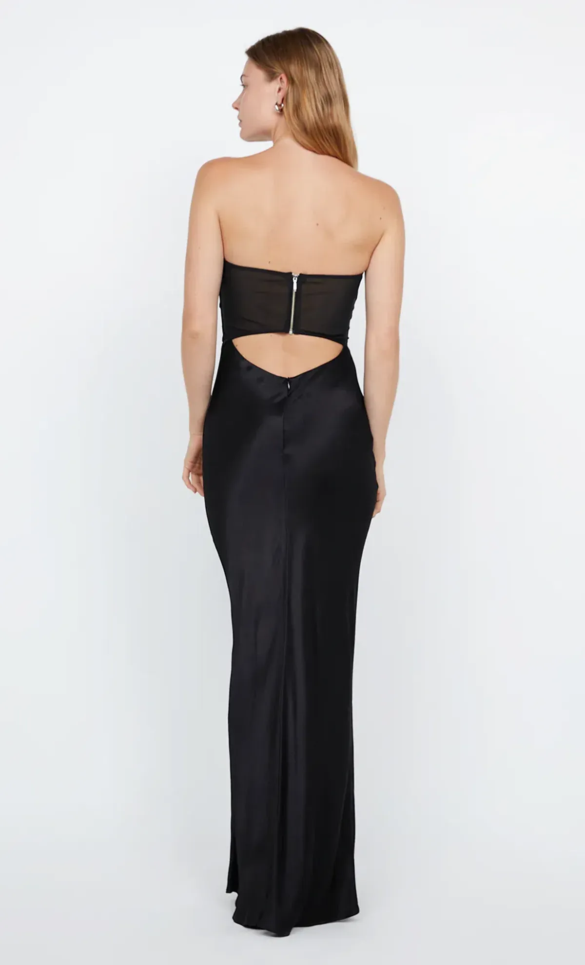 Bec and Bridge Halle Strapless Dress in Black Size 8 - Image 2