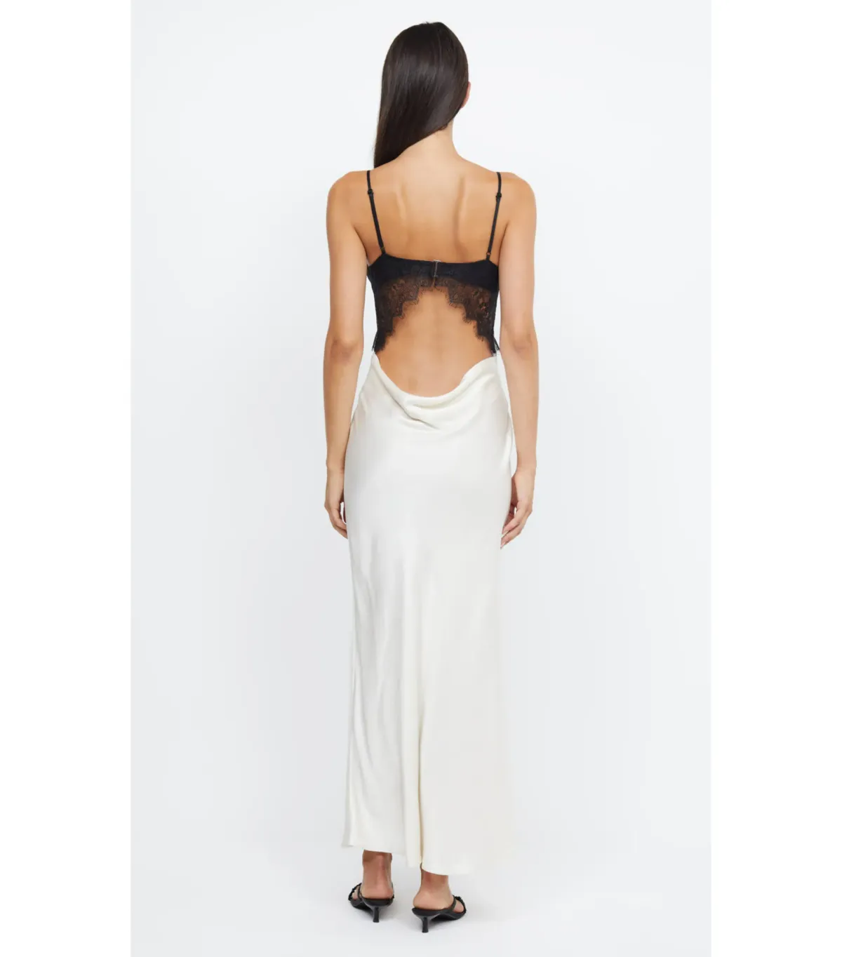 Bec & Bridge Lace Emery Dress Ivory/Black Size AU 6 - Image 2