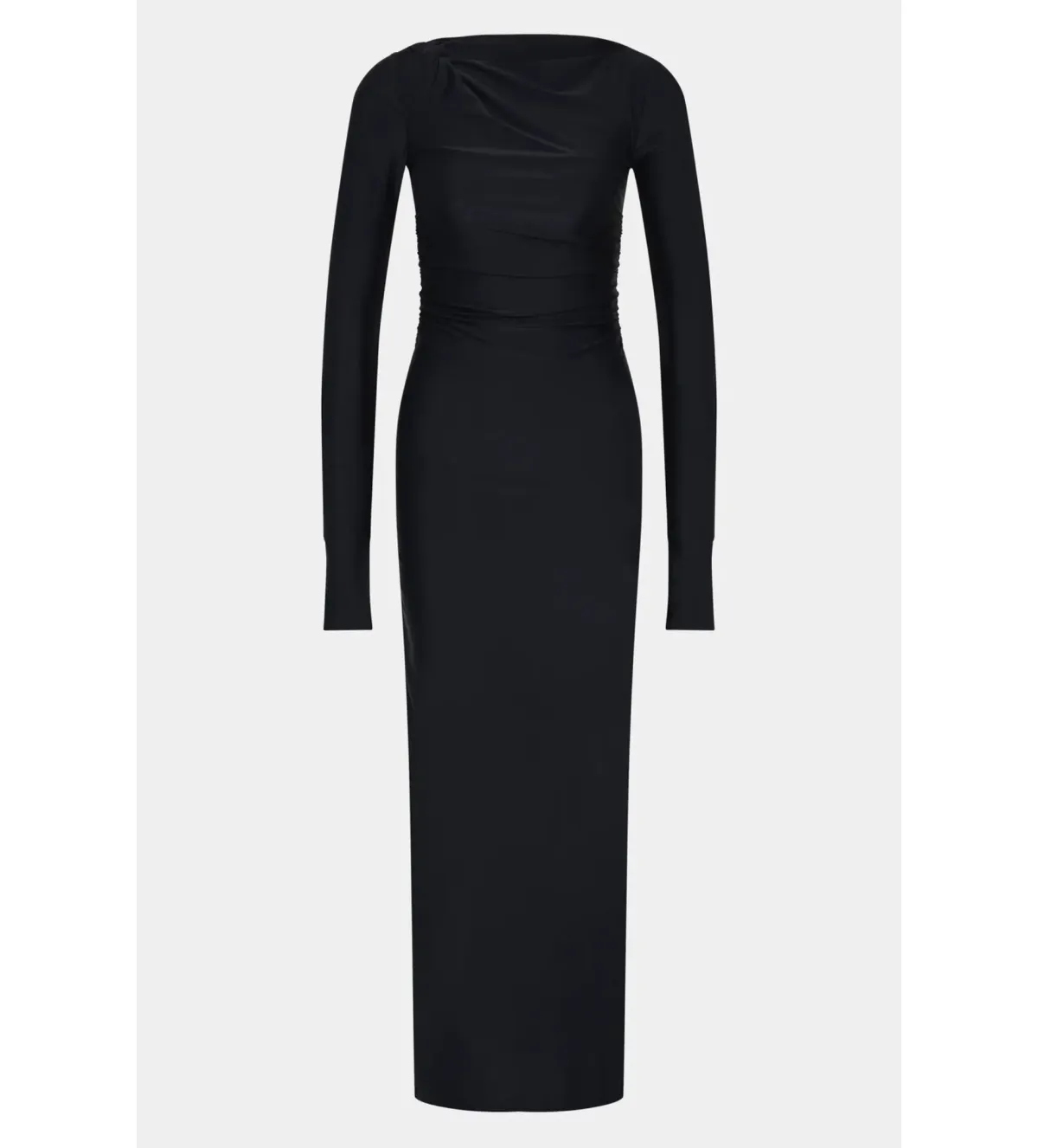 Sir the Label Elm Long Sleeve Midi Dress in Black Size 8/S - Image 5