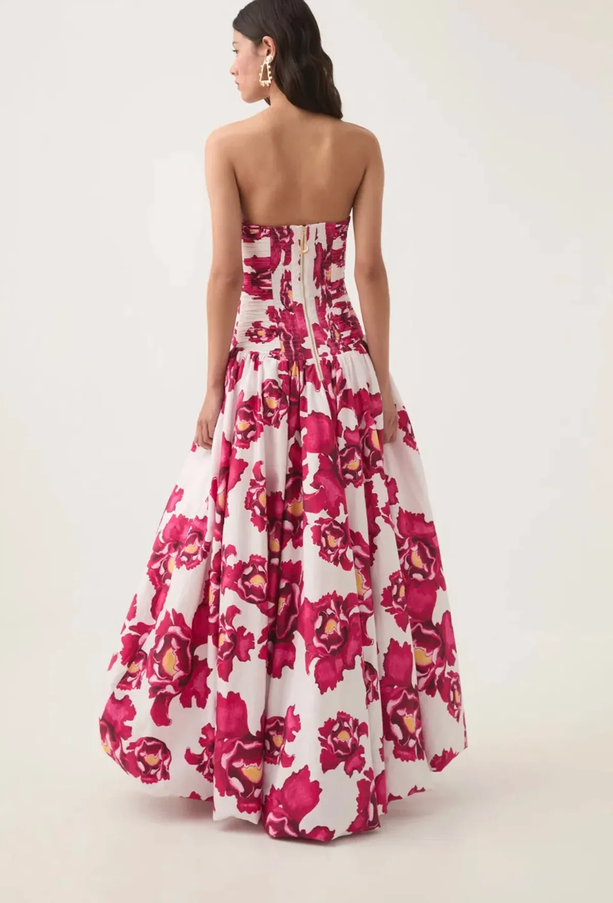 Aje Behold Maxi Dress In Boldly Blooming size 8 - Image 2