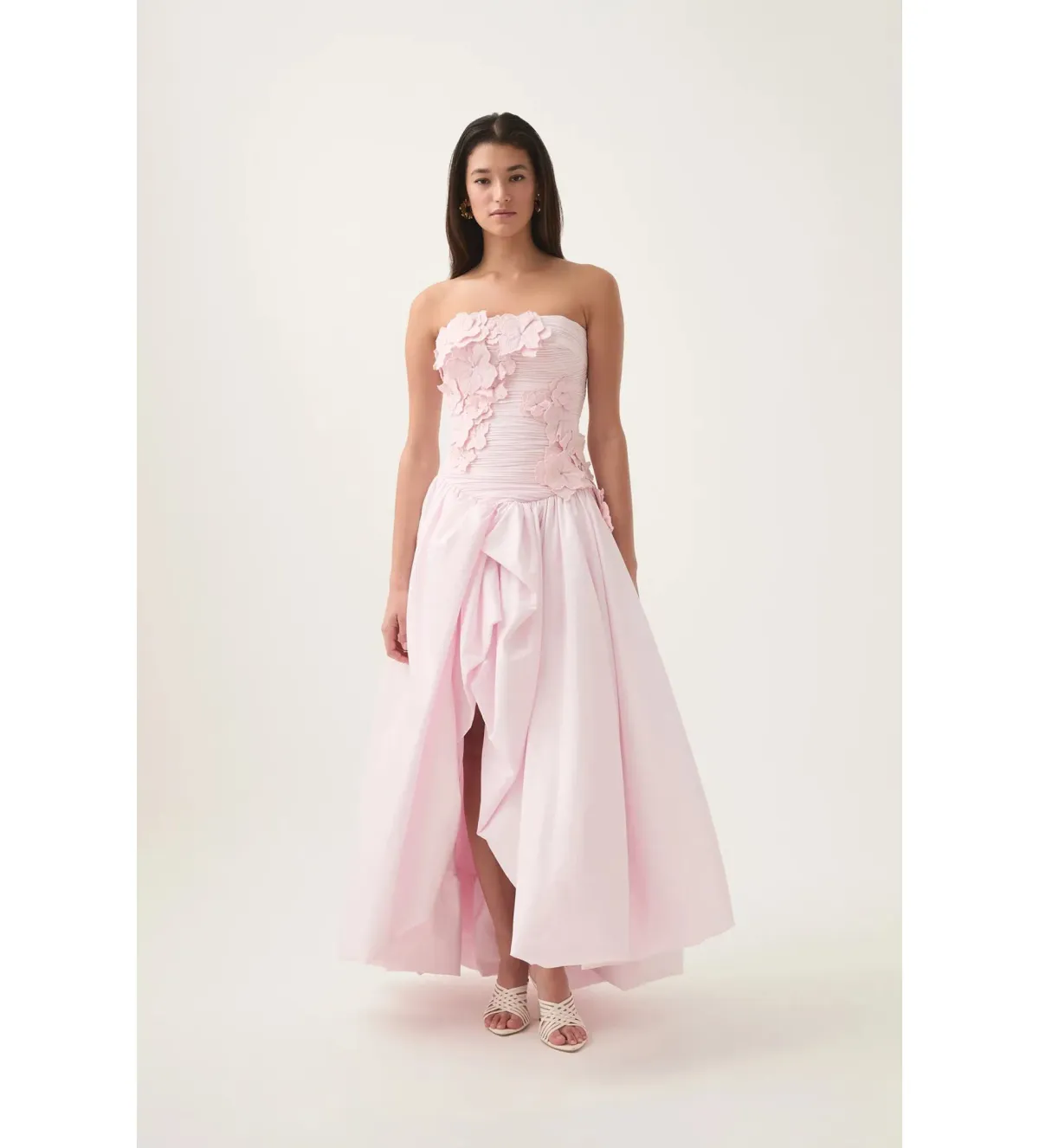 Aje Splendour Flower Gown Pastel Pink Size AU 10 - Image 1