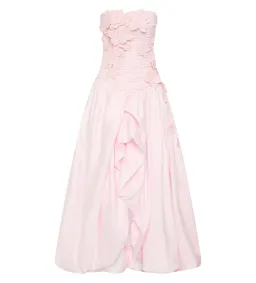 Aje Splendour Flower Gown Pastel Pink Size AU 10 for rent on The Volte - image 6
