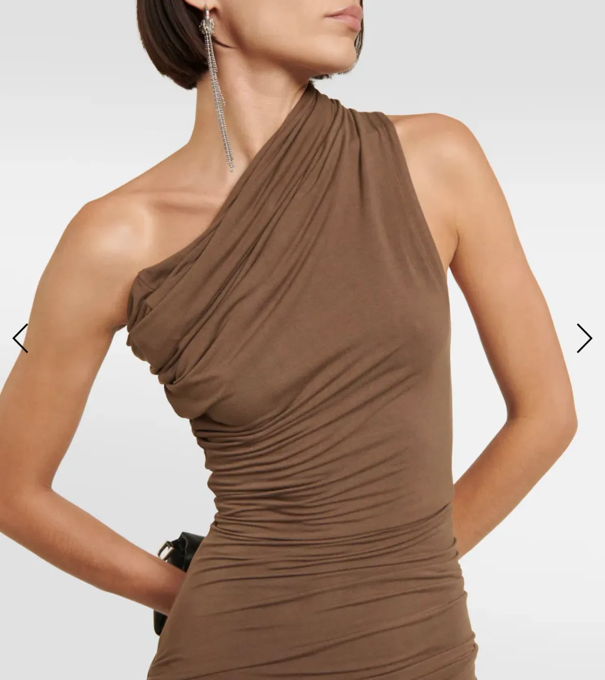  Entire Studios Pillar Maxi Dress Moss Size 8  - Image 3