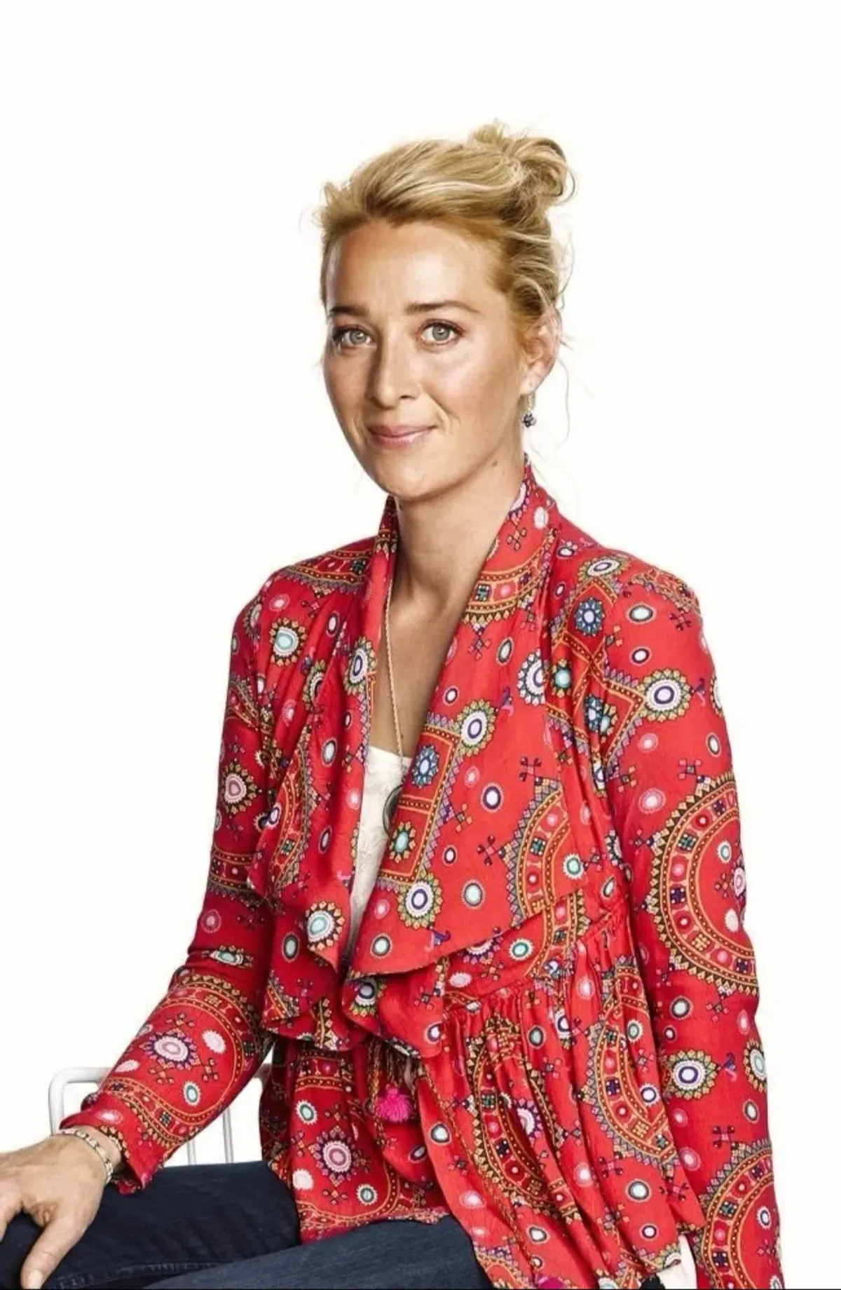 Tigerlily Universe Gypsea Red Wrap Jacket Size 8 - Image 2