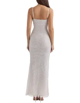 House of CB Calla Maxi Dress Nimbus Cloud Size L / AU 12 for rent on The Volte - image 3