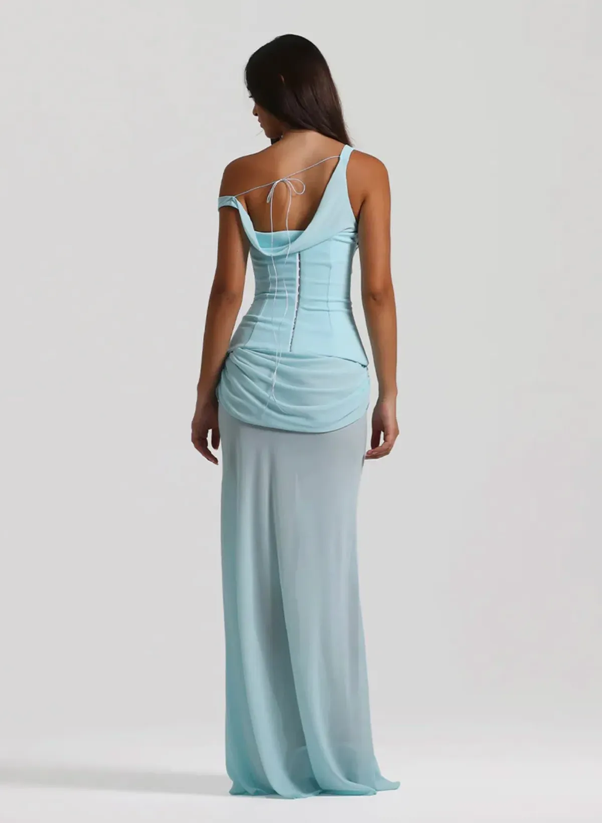 Natalie Rolt Cadence Maxi in Blue Size 0/ AU 6 - Image 4