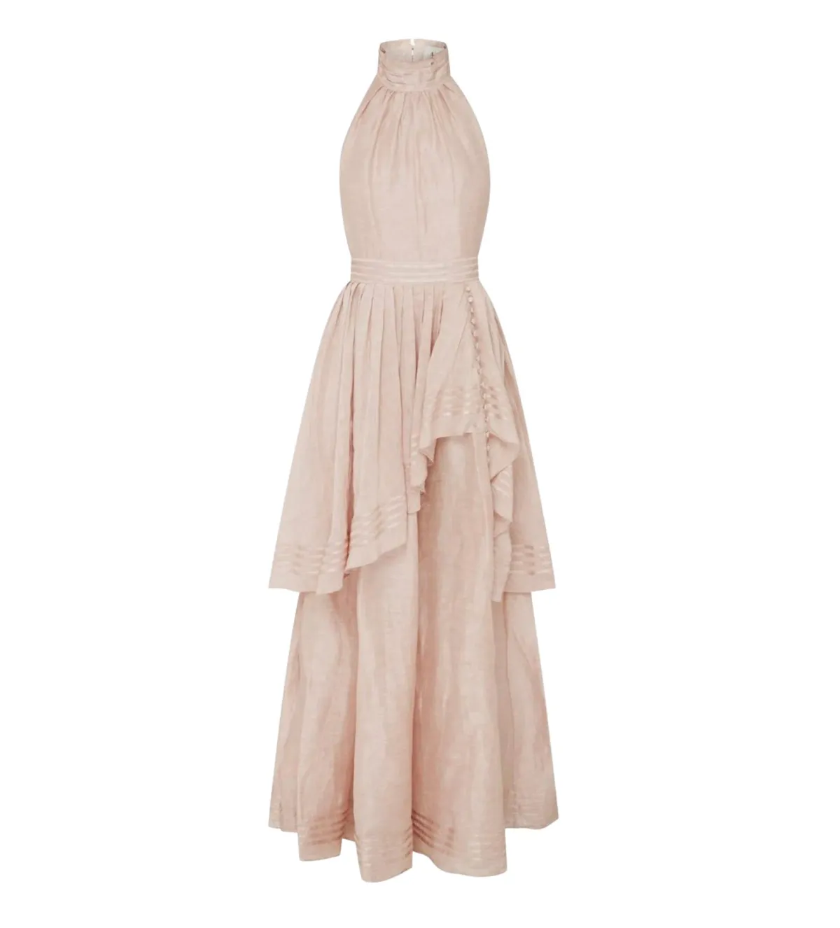 Aje Sienna Dress in Blush Size 10 - Image 4