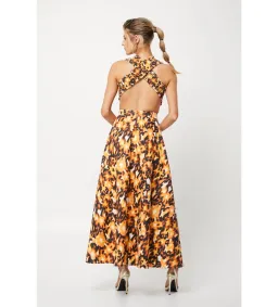 Mossman Inner Guidance Maxi Dress Print Size 16 for rent on The Volte - image 3