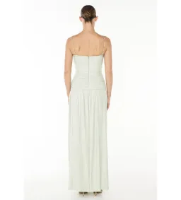 Manning Cartell Royal Debut Dress in Sage Size 10 for rent on The Volte - image 3