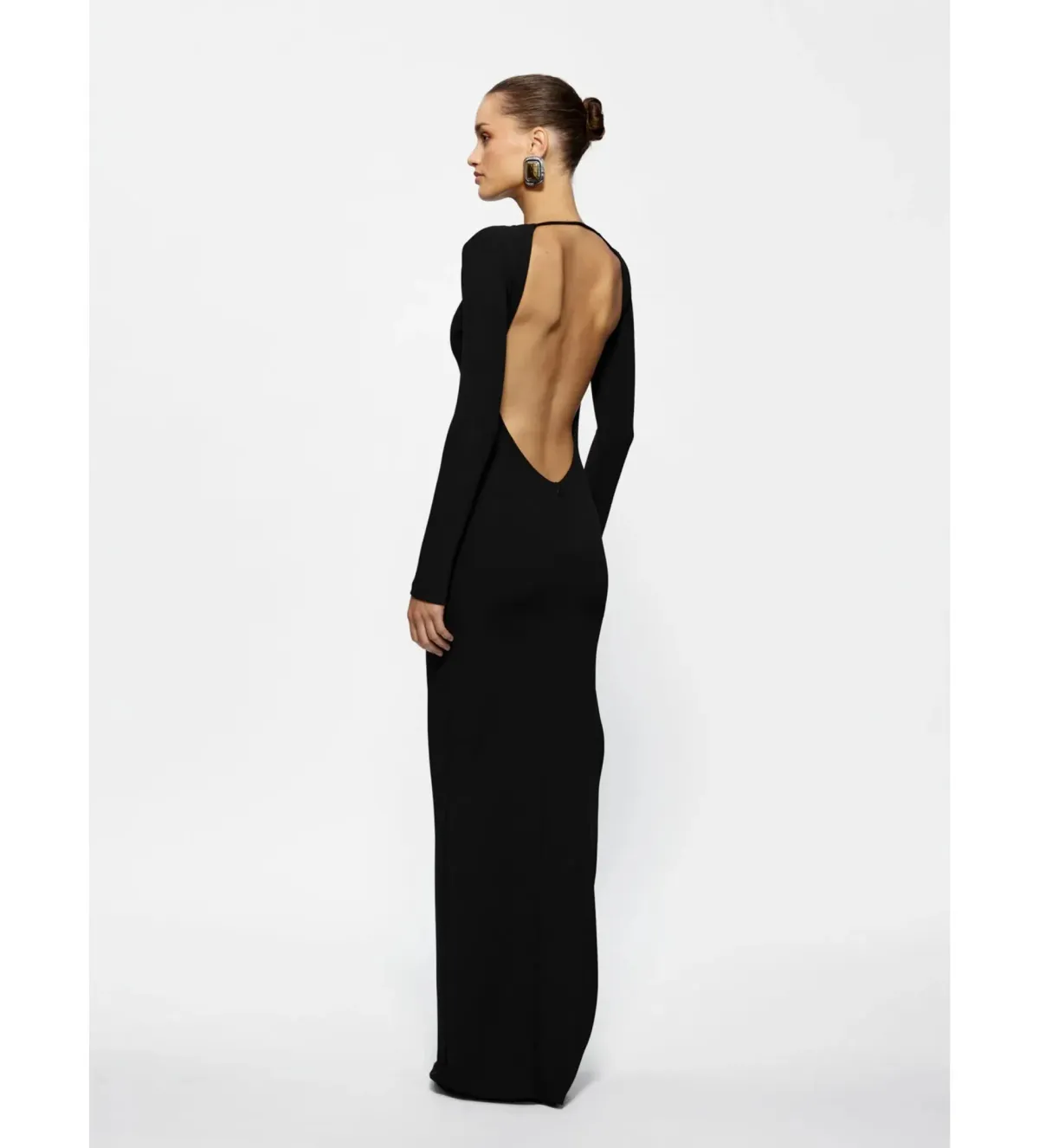 Effie Kats Indie Gown in Black Size 8 - Image 4