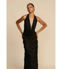 Arcina Ori Adriana Maxi Dress Black Size XS/AU 6 for rent on The Volte - image 6