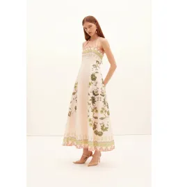 Kate Ford Baja Halter Gown Print Size 12  for rent on The Volte - image 2