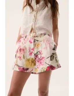 Aje Fleur Short Floral Size 10 for rent on The Volte - image 3