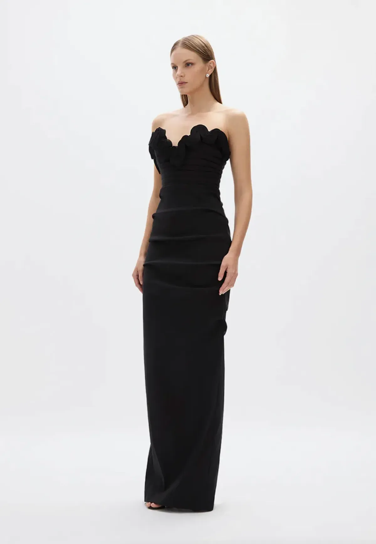 Rachel Gilbert Ren Gown Dress Black Size 1 / AU 8 - Image 3